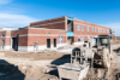 An educational facility under construction