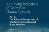 Cover of the Indicators of Distress Part 2 publication